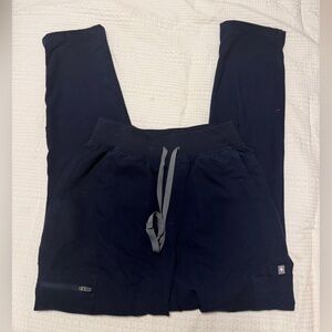 Figs Navy High Waisted Yola Pants